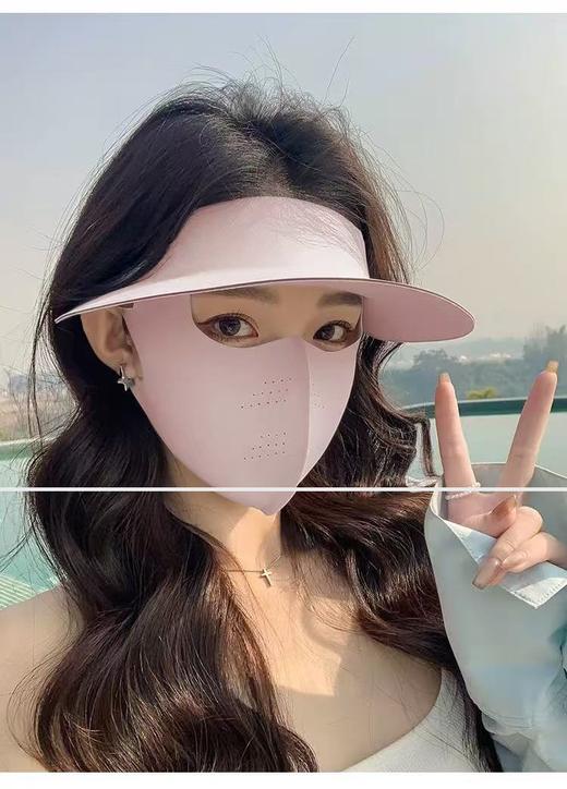 一件顶三件，夏季防晒帽&口罩套装，礼盒包装，多色可选，硬核物理防晒 商品图1