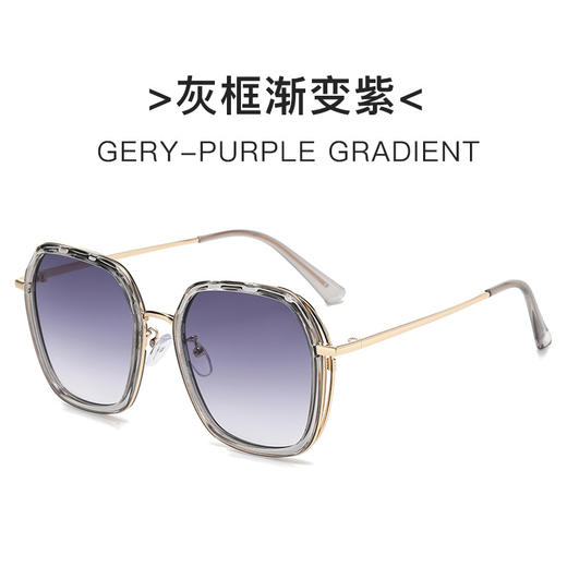 【女款高清偏光墨镜】防紫外线遮阳墨镜 网红小红书同款太阳镜 海边墨镜 国庆国庆假期出行 商品图7