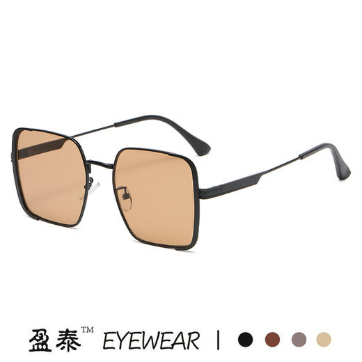 【韩版ins风浅色太阳镜】新款高级感墨镜 男款街拍旅行海边眼镜 国庆国庆假期出游 商品图4