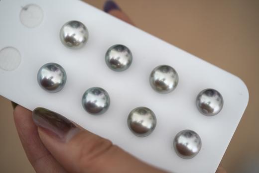 耳钉定制天团系列「天女  铂金灰 澳白」 商品图6