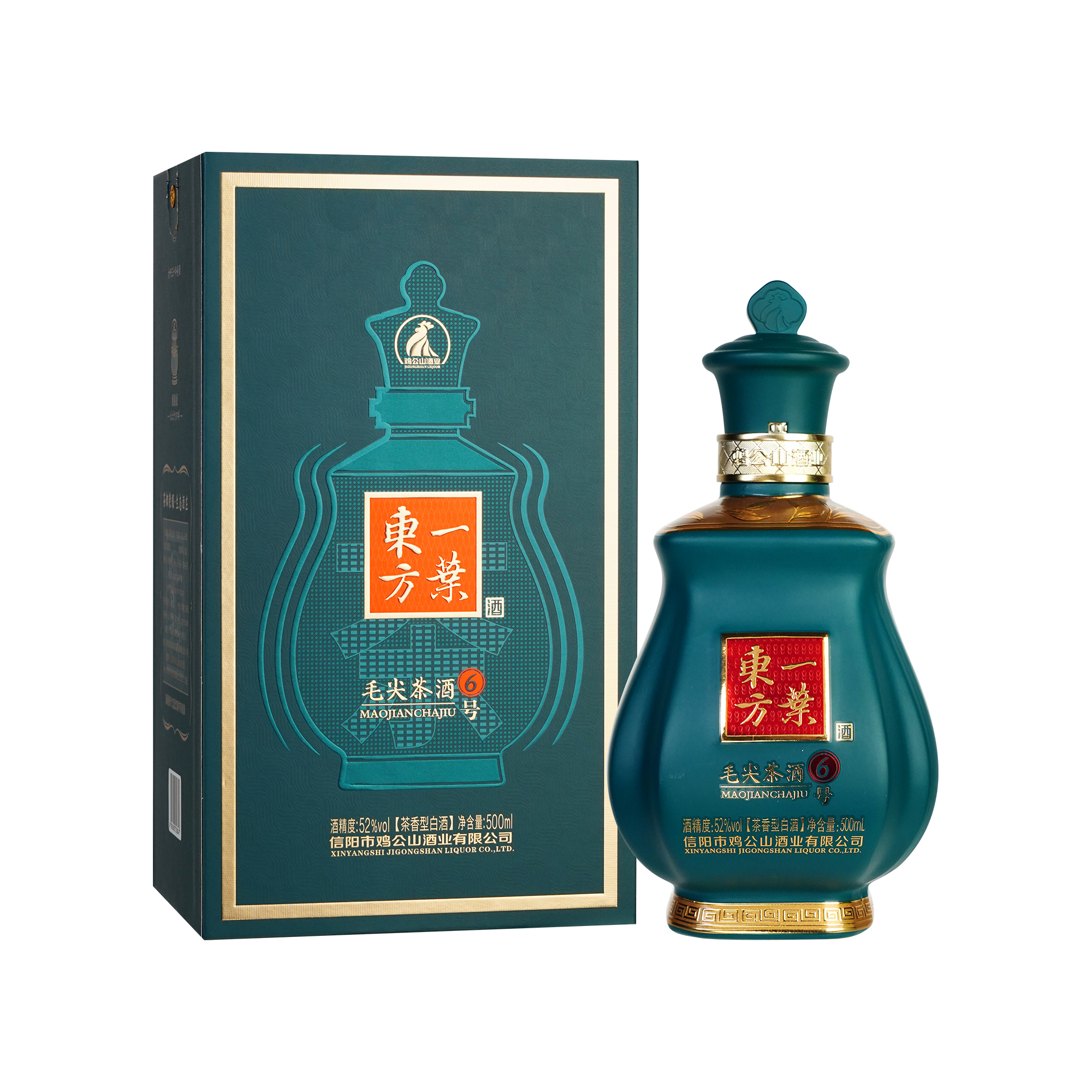 JI GONG SHAN/鸡公山信阳毛尖东方一業·茶香6号茶酒茶香1瓶 500ml