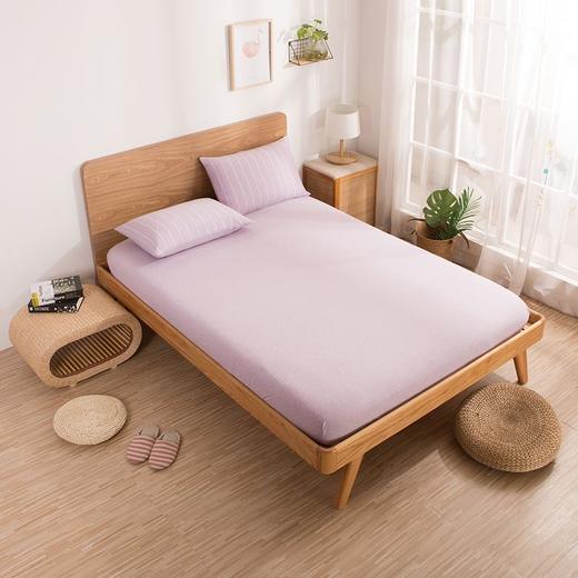 【天竺棉床单/床笠】无印裸睡天竺棉单独床单良品针织纯色全棉双人床笠1.5/1.8m单件 商品图9