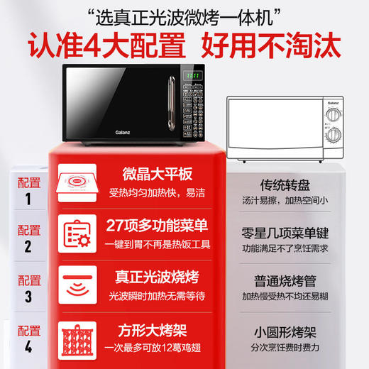 格兰仕微波炉烤箱一体机_G70F20CN1L-DG(B0) 商品图4