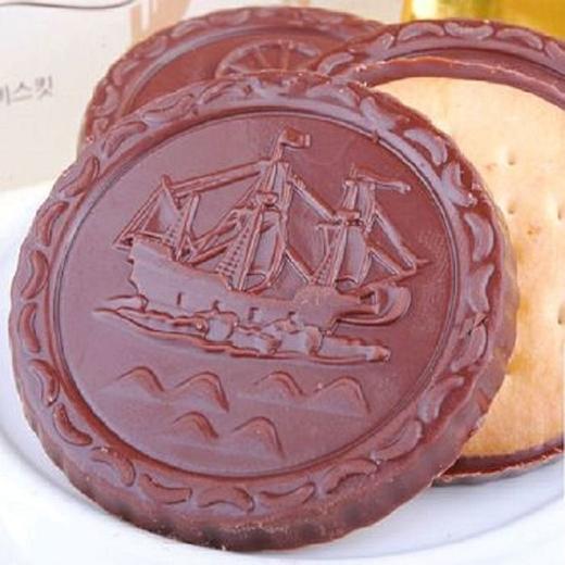 乐天 宾驰代可可脂巧克力饼干 102g/盒 商品图2