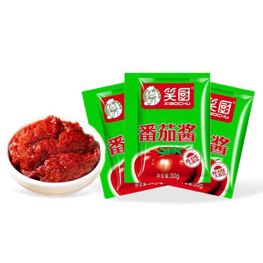 笑厨·番茄酱30g*25包  每袋≥3个鲜番茄  美味百搭 商品图0