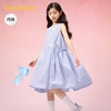 巴拉巴拉女童裙子儿童连衣裙夏装中大童甜美纯棉文艺无袖花苞裙子 商品缩略图1