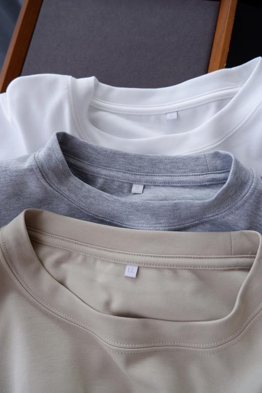 锡现 【纯纯的单】飞鸟家，贴布绣LOGO情侣款T恤 商品图9