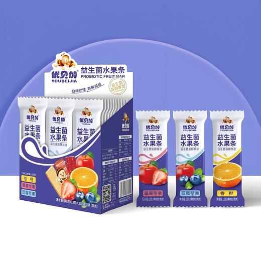 优贝加益生菌水果条（香橙）18克 商品图0