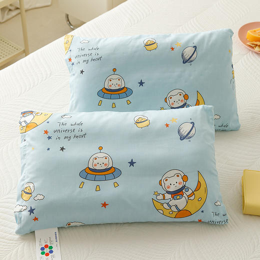 送枕套【29.9抢❗️全棉豆豆绒枕头】专为1-10岁儿童研发，3D触感，高弹饱满久用不易塌陷，可拆洗纯棉宝宝安抚抱枕婴幼儿园学生枕头QQ 商品图10