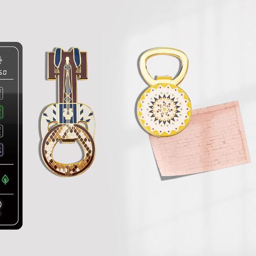 至爱疆物·十二木卡姆磁力开瓶器冰箱贴  既是开瓶工具也是装饰 一物两用 商品图2