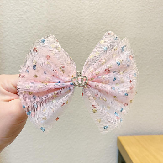 【潮流刘海边夹套装，萌趣加分！】儿童蝴蝶结发夹发饰 新款小女孩发卡子 可爱宝宝刘海边夹套装-QQ 商品图3