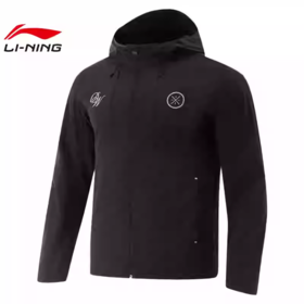 Lining/李宁2025夏季新款男韦德速干运动休闲夹克连帽外套AFDV125