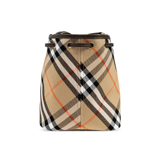 BURBERRY 巴宝莉 女士格纹抽绳水桶包 格子 8093804 B9368 商品图2
