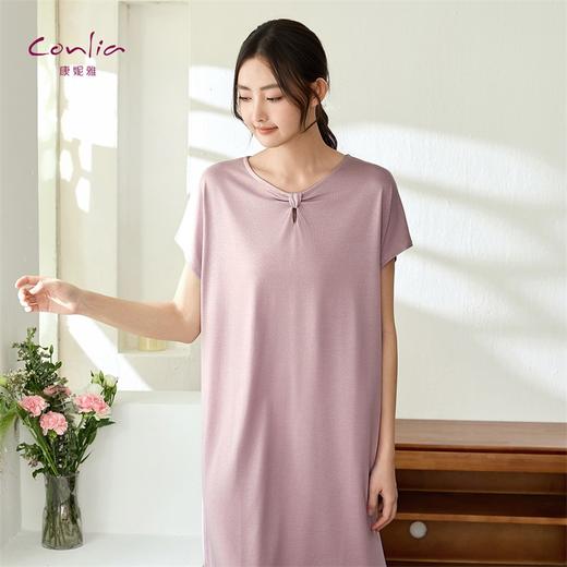 康妮雅睡衣家居服女式短袖睡裙521622025 商品图2