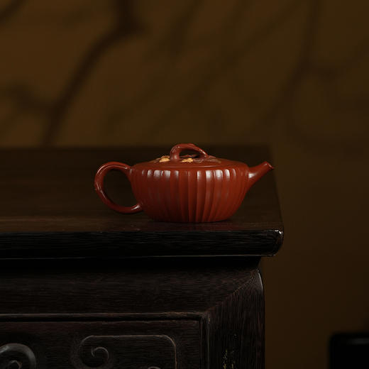 龙德堂陶艺 徐飞制《向阳》原矿大红袍 200cc 库存请咨询客服 商品图2