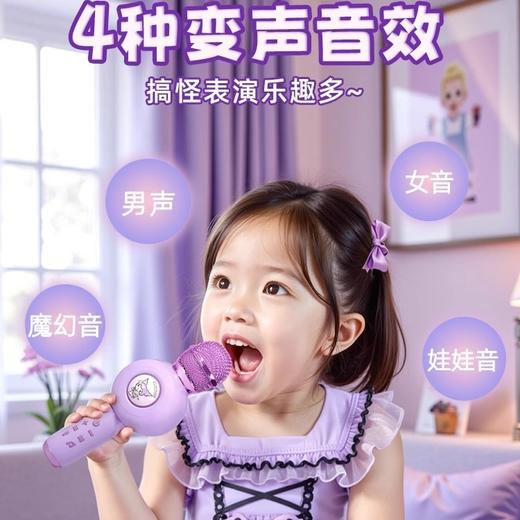 7送1原品！！三丽鸥儿童库洛米小话筒音响麦克风一体卡拉ok唱歌音乐早教唱歌宝宝玩具 商品图9