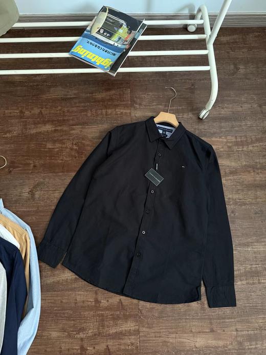 D041410新款配色！牛津纺长袖衬衫男士上衣 商品图13