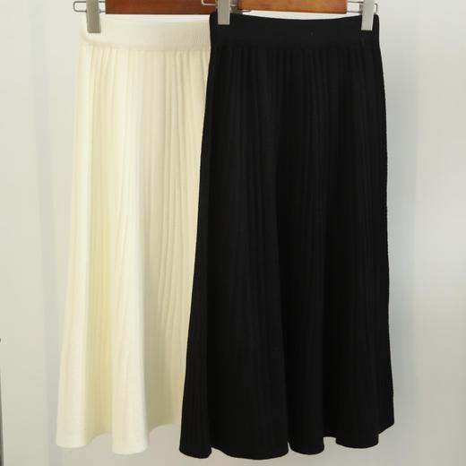 SUSX 针织褶子半身裙（下单3-7天发货） 商品图2