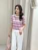 D5MZ30205#针织提花圆领短袖 商品缩略图1
