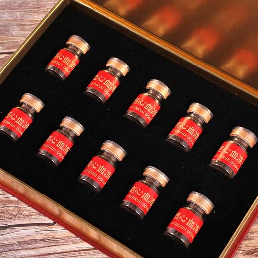 鹿甡  鹿心血冻干粉 头茬梅花鹿鹿茸血采取 1g/瓶*10瓶/盒 商品图2