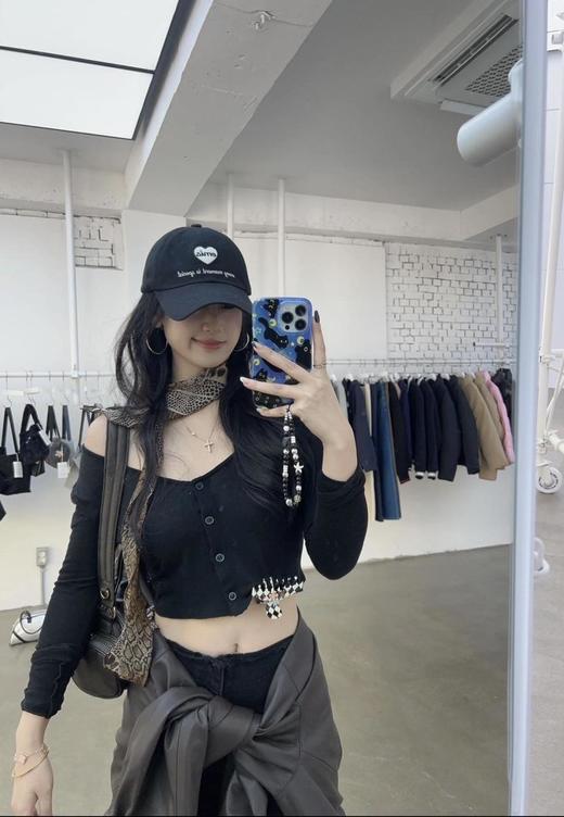 emis爱心装饰棉鸭舌帽棒球帽男女同款情侣款（CO） 商品图14