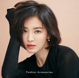 小众品牌原单宋慧乔同款925银针镀金耳环