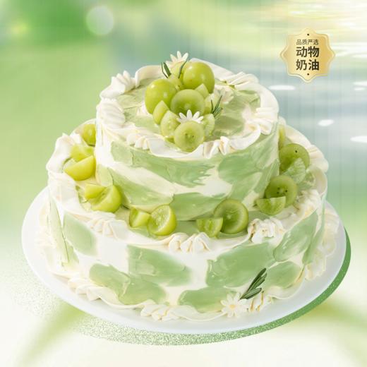 【清新不腻】伯牙绝弦生日蛋糕，与好友共赴一场茶香四溢的聚会派对。一抹青韵茶香满溢，一口伯牙绝弦回味悠长。（广州幸福西饼） 商品图3
