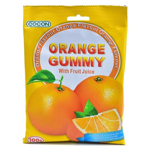 可康 香橙味软糖 100g/袋 商品图0