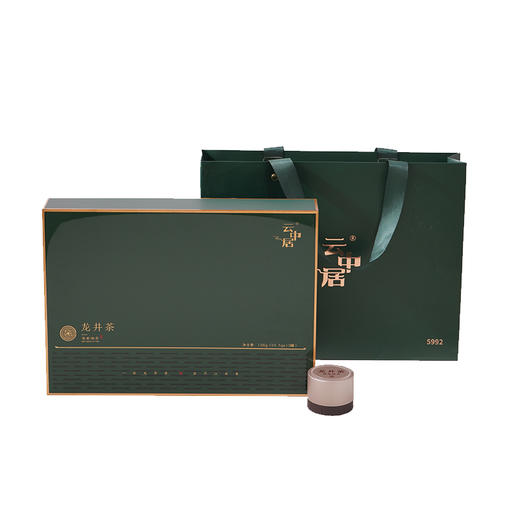 云中居藏春系列龙井茶礼盒装126g（10.5g×12） 商品图4