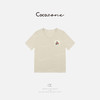 COCO ZONE 刘一一 [汉麻长绒棉混纺] 松弛感圆领T恤CD1A0713 商品缩略图0