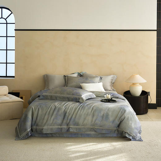 顶奢60支天丝棉数码印花四件套 睡神草本草精粹舒缓助眠 商品图5