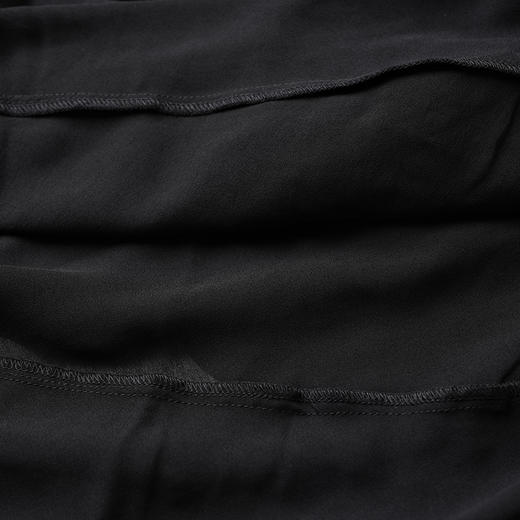 ROMI STUDIO“Vintage”系列气质垂坠感A字荷叶边松紧长款半裙Q3222 商品图8