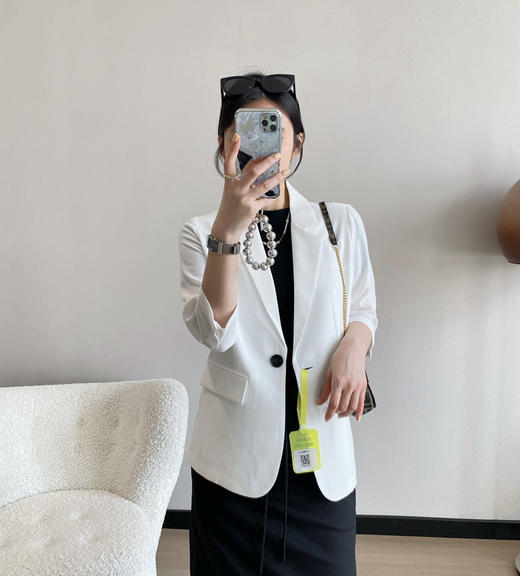 三色醋酸西装西服041402 商品图1