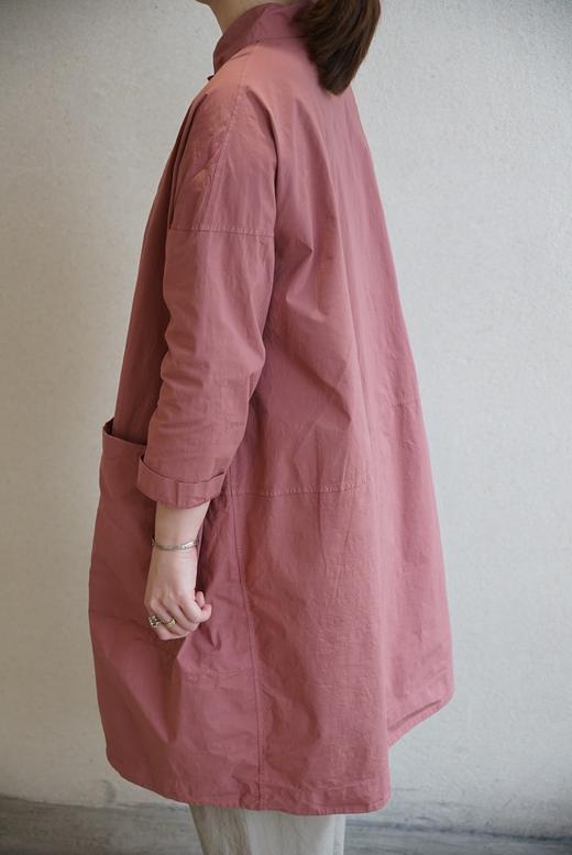 ALBUM DI FAMIGLIA 高翻领显瘦大口袋连衣裙 商品图6