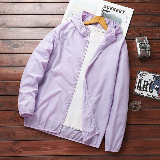 防晒衣女夏冰感upf50 防紫外线透气薄款大帽檐防嗮衫 男户外防晒服 商品图11