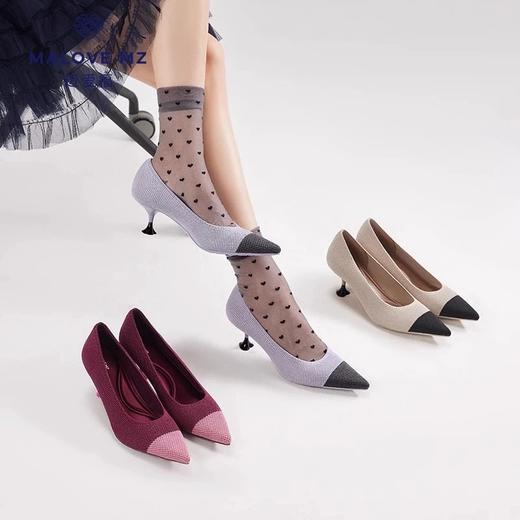 5.5跟高经典尖头单鞋合集BT144A/BT145A 商品图0