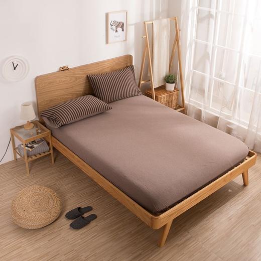 【天竺棉床单/床笠】无印裸睡天竺棉单独床单良品针织纯色全棉双人床笠1.5/1.8m单件 商品图10