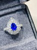 1.63ct刻面蓝宝石戒指 商品缩略图1
