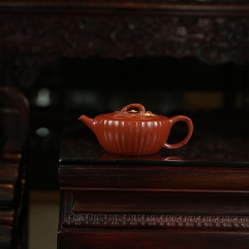 龙德堂陶艺 徐飞制《向阳》原矿大红袍 200cc 库存请咨询客服