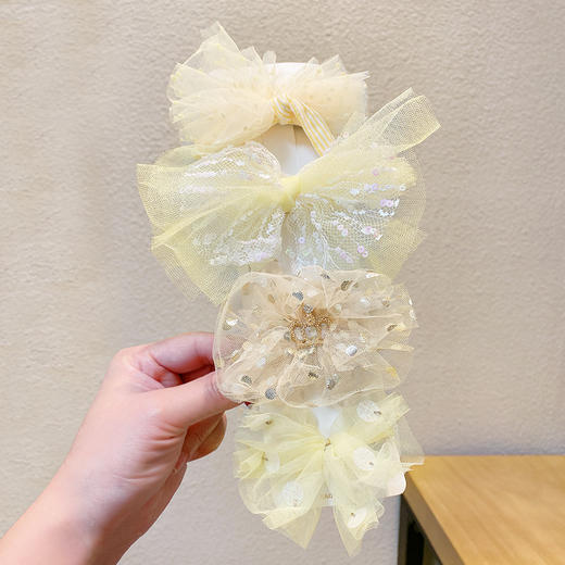 【潮流刘海边夹套装，萌趣加分！】儿童蝴蝶结发夹发饰 新款小女孩发卡子 可爱宝宝刘海边夹套装-QQ 商品图4