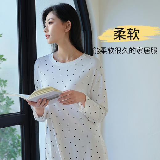 水柔棉睡裙 商品图3