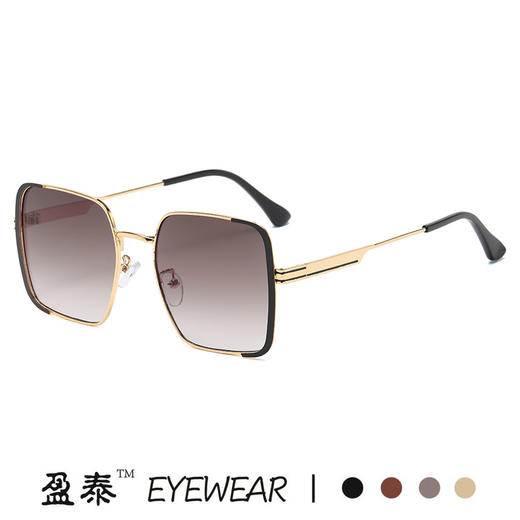 【韩版ins风浅色太阳镜】新款高级感墨镜 男款街拍旅行海边眼镜 国庆国庆假期出游 商品图2