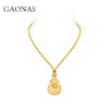 GAONAS  新中式潮流国风葫芦金色项链11345XY 商品缩略图3