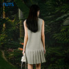 NUTS春秋季新款气质百搭宽松显瘦无袖百褶连衣裙短裙414101112 商品缩略图4