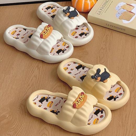 【每天的仪式感从一双拖鞋开始】热狗拖鞋女夏外穿卡通网红新款软底居家防滑室内情侣踩屎感凉拖鞋。ry 商品图0
