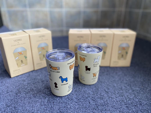 全网独家货  THERMOS膳魔师咖啡杯  300毫升

上次那个黄色和粉色的全部抢光了！

这次是新颜色奶茶色！！！！联名款！

304不锈钢超级好做工。 商品图1