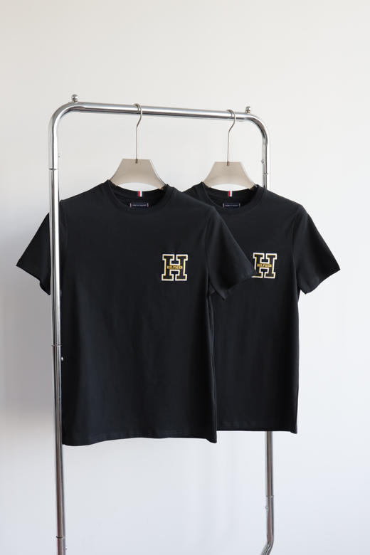 T.H 字母刺绣 圆领短袖T恤 TX443 商品图2