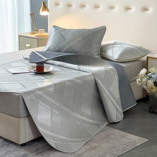 锦奢提花软席三件套-米兰印象（提花冰丝） 商品图7