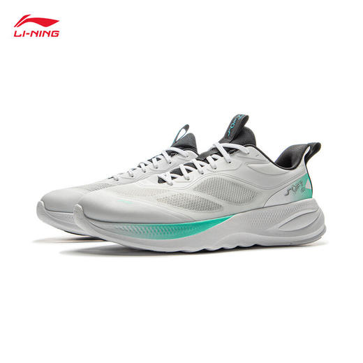 李宁soft go 2 v4潮流休闲鞋男鞋2025春夏新款柔软复古休闲鞋AGLV091 商品图3