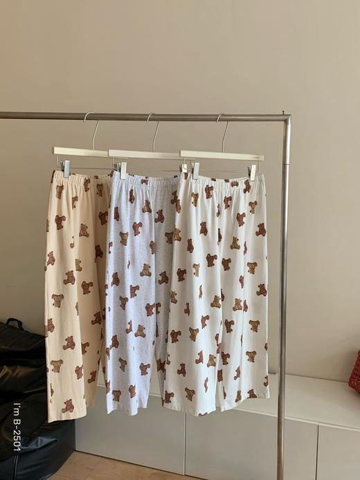 老米优品🎈3-5天！ 《小熊环游记🐻冰瓷棉熊熊乐园家居服套装》轻，薄，软，可爱出圈！！TZ250414A 商品图8